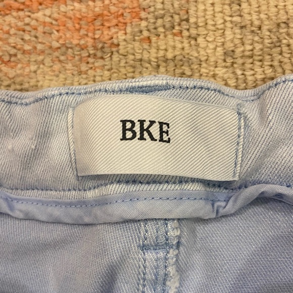 NOWT, BKE Mollie Stretch Shorts, Blue, 27 - Picture 7 of 7
